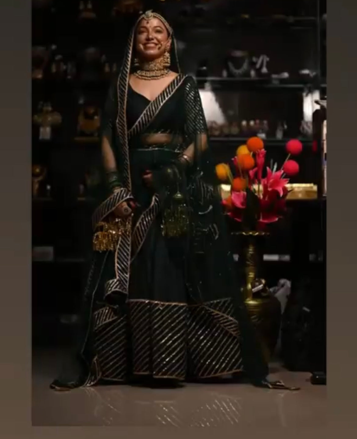 Pomcha Jaipur Mimosa Green Lehenga Set - Distacart