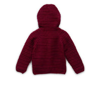 Thumbnail for Chutput Kids Maroon Coloured Solid Pullover For Baby Boys Sweater For Baby Boys - Distacart