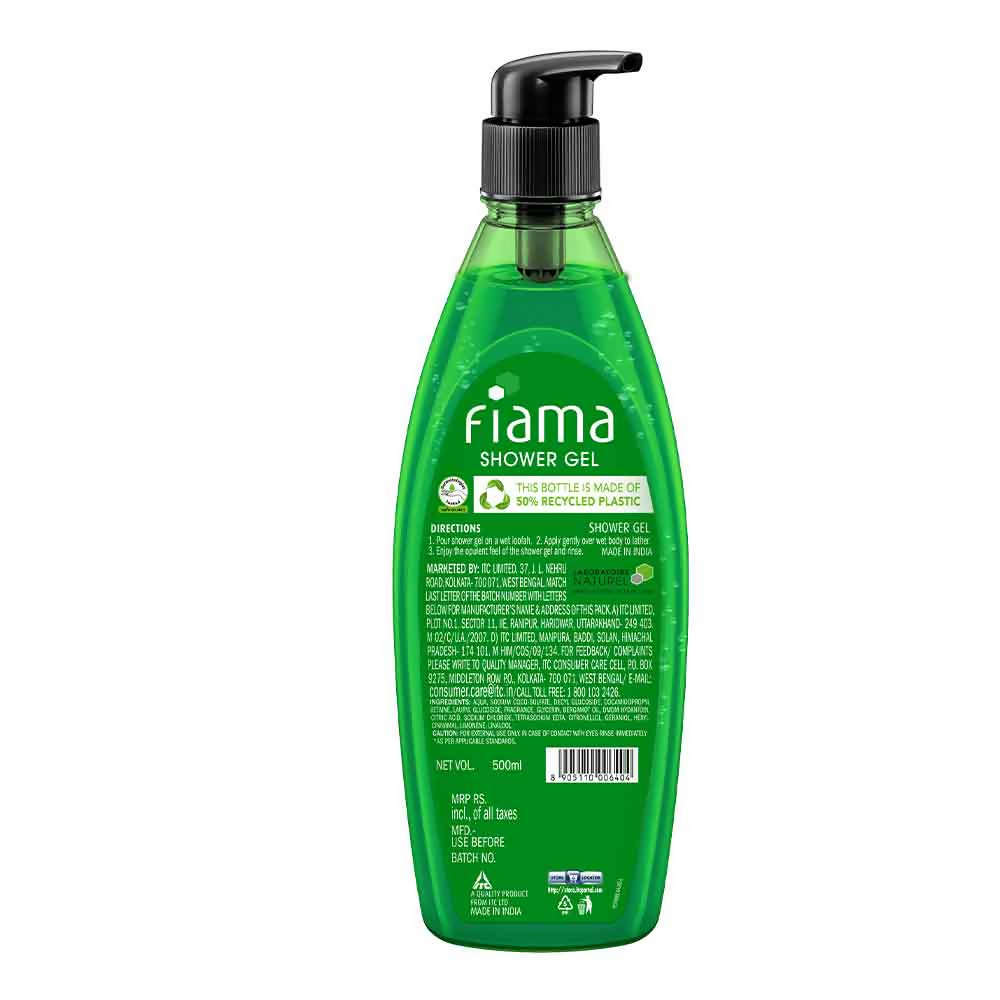 Fiama Happy Naturals Shower Gel With Yuzu And Bergamot - Distacart