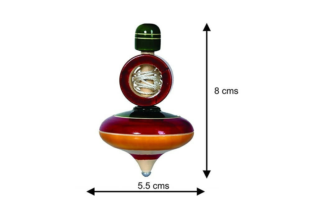 Desi Toys Spinning Top & Windup Top Combo - Distacart