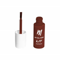 Thumbnail for Myglamm LIT Nail Enamel - Man Eater - Pomegranate Shade (7 Ml) - Distacart