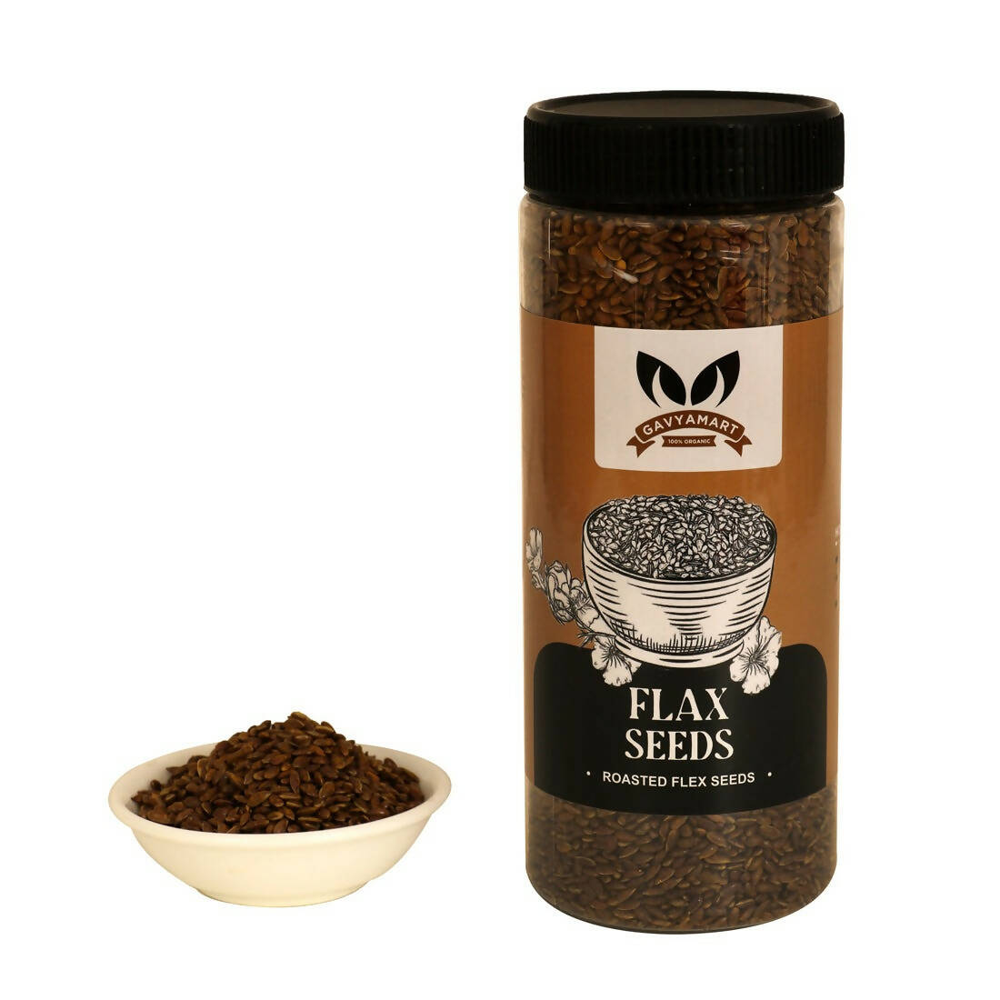 Gavyamart Organic Flax Seeds - Distacart