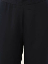 Thumbnail for FIORRA Women's N.Blue Poly Crepe A-Line Kurta Pant With Dupatta - Distacart