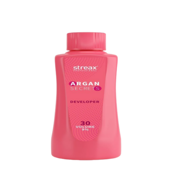 Streax Professional Developer for Argan Secrets Colourant - 30 Volume 9% - Distacart