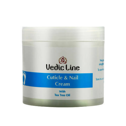Vedic Line Cuticle & Nail Cream with Tea Tree Oil - Distacart