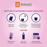 Thumbnail for Krishna's Herbal & Ayurveda Wheatgrass Juice