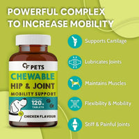 Thumbnail for Carbamide Forte Pets Chewable Hip and Joint Tablets - Distacart