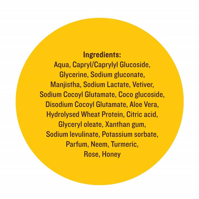 Face Wash With Turmeric & Honey