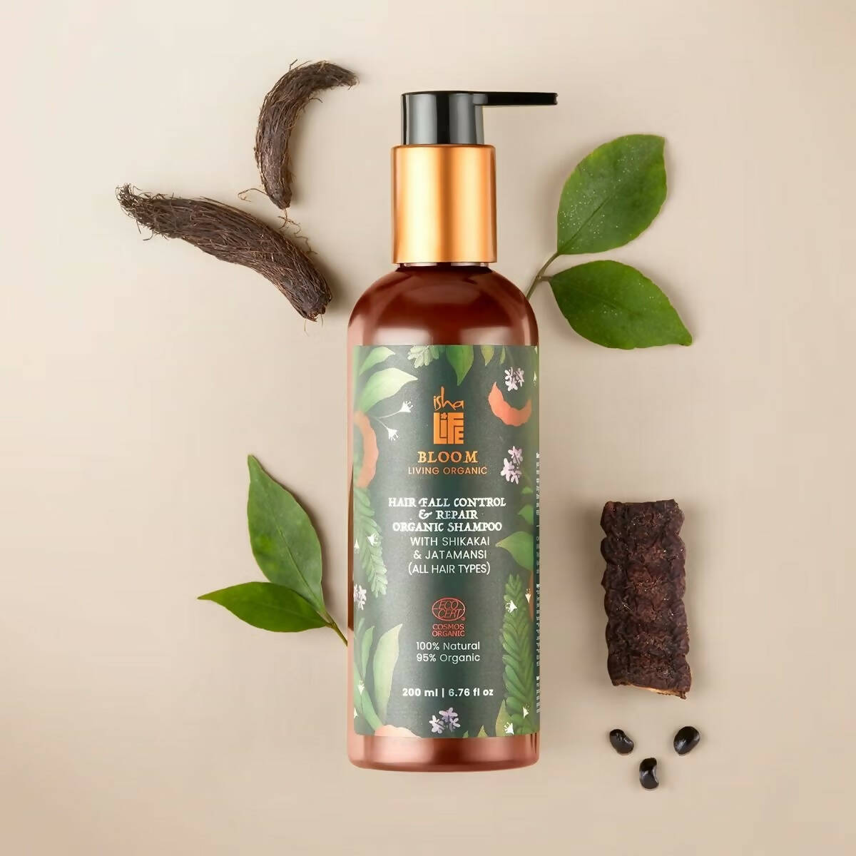 Isha Life Hairfall Control & Repair Organic Shampoo - Distacart