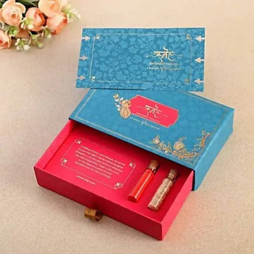 Premium Beads Ethnic Rakhi Set