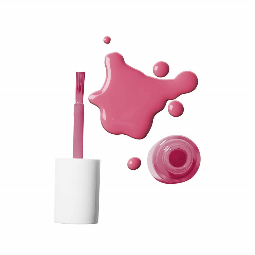 Myglamm LIT Nail Enamel - Fling - Fuchsia Shade (7 Ml) - Distacart