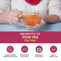 Thumbnail for Oraah PCOS PCOD Herbal Tea - Kashmiri Kahwa Flavour