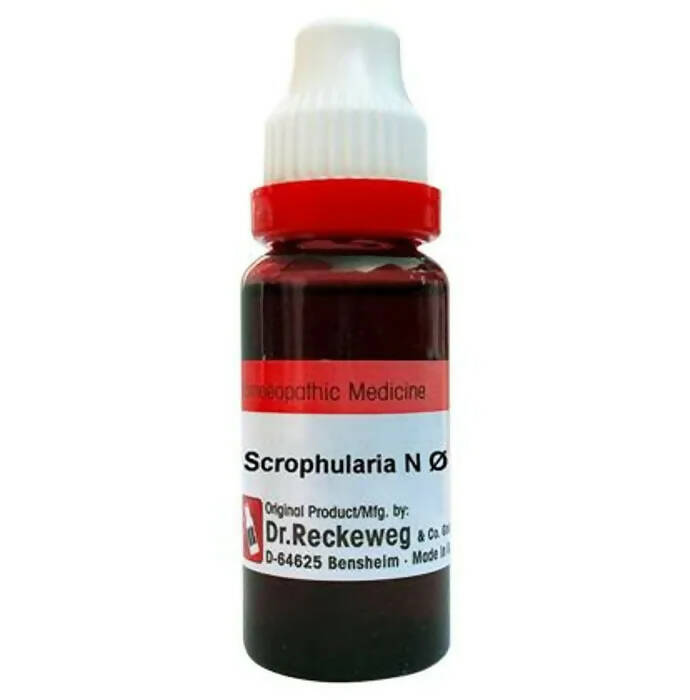 Dr. Reckeweg Scrophularia N Mother Tincture Q - Distacart