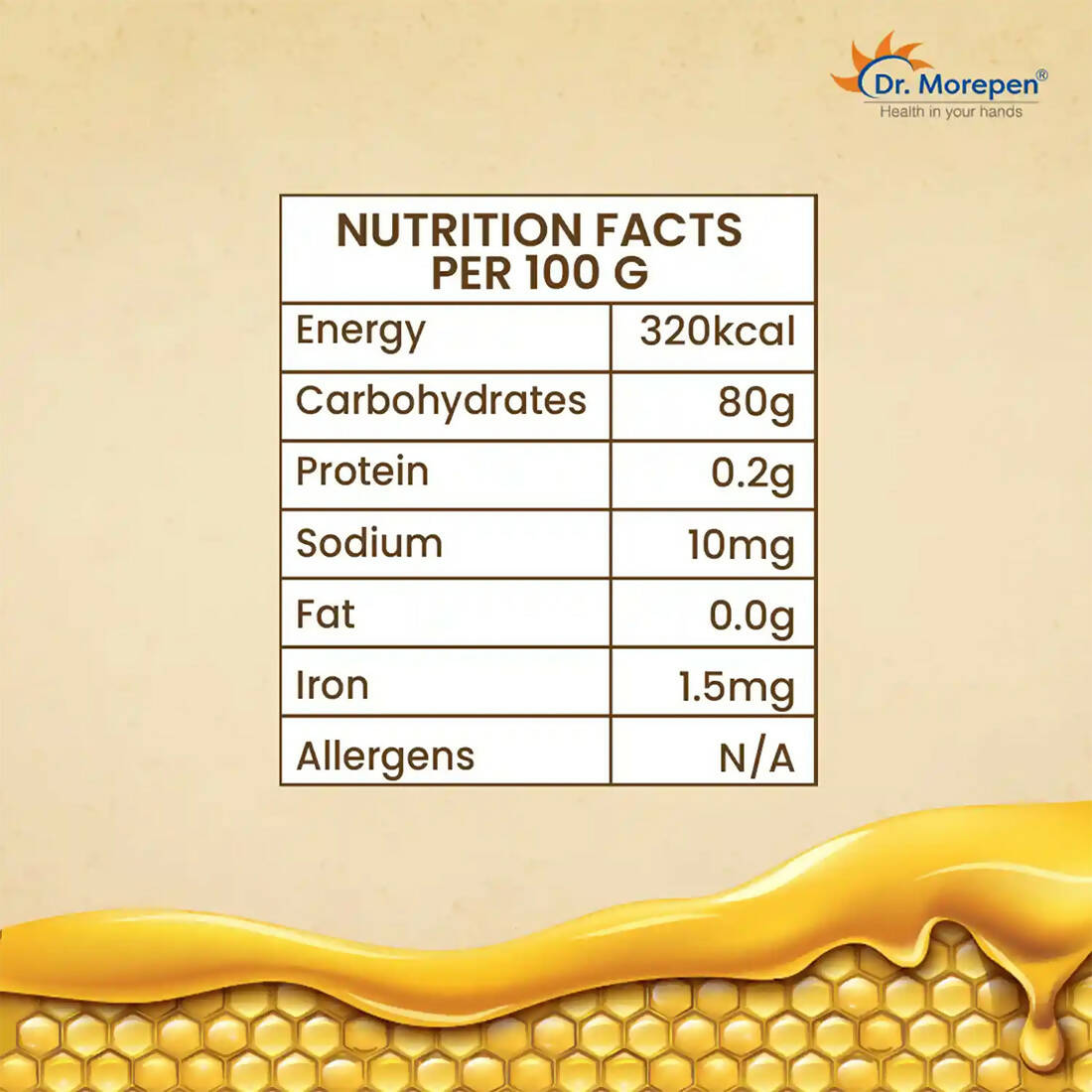 Dr. Morepen 100% Pure Organic Honey NMR Tested - Distacart