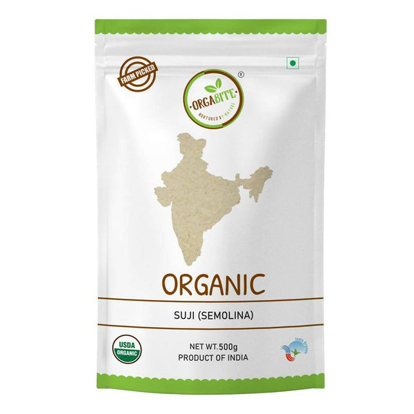 Orgabite Organic Suji (Semolina) - Distacart