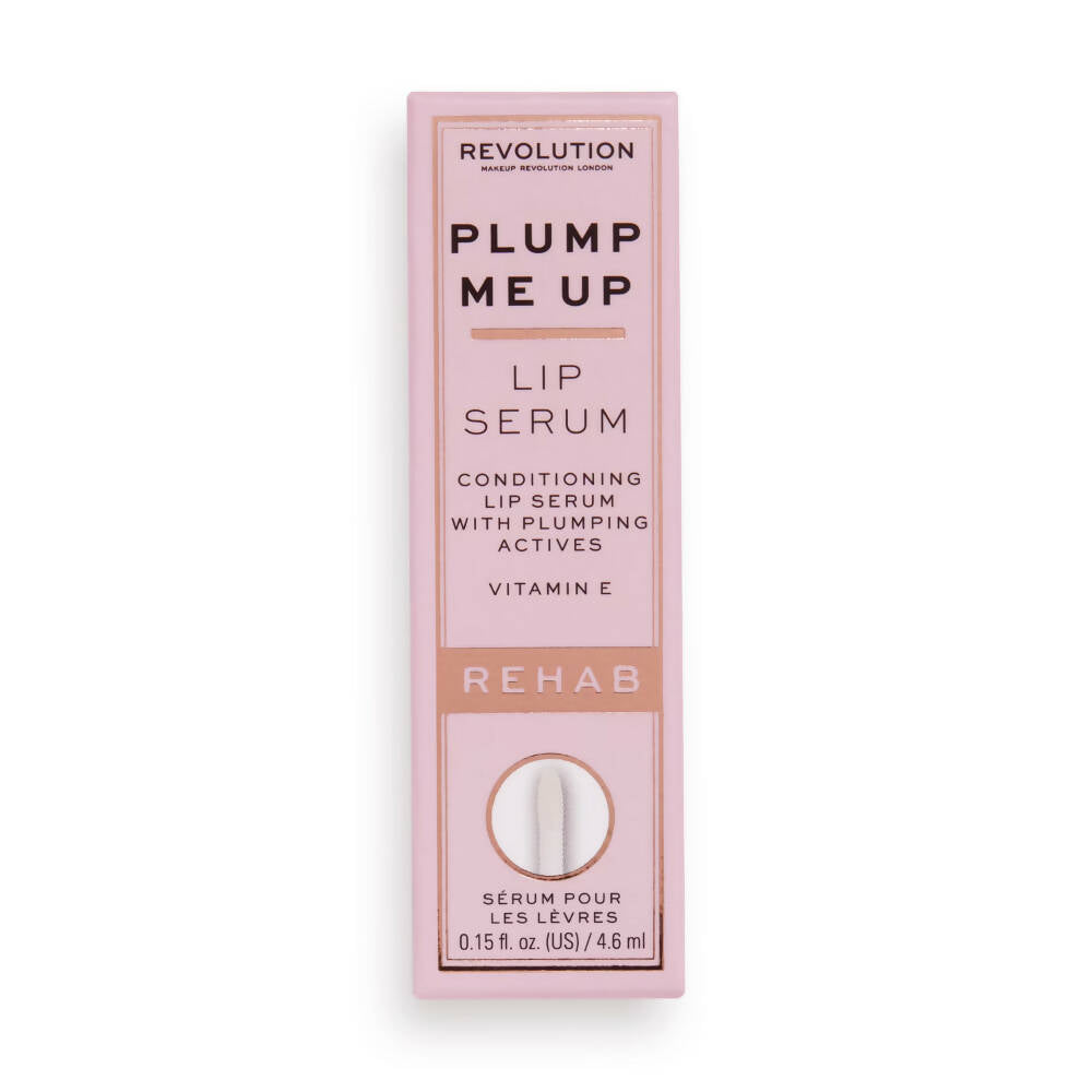 Revolution Rehab Plump Me Up Lip Serum Pink Glaze - Distacart