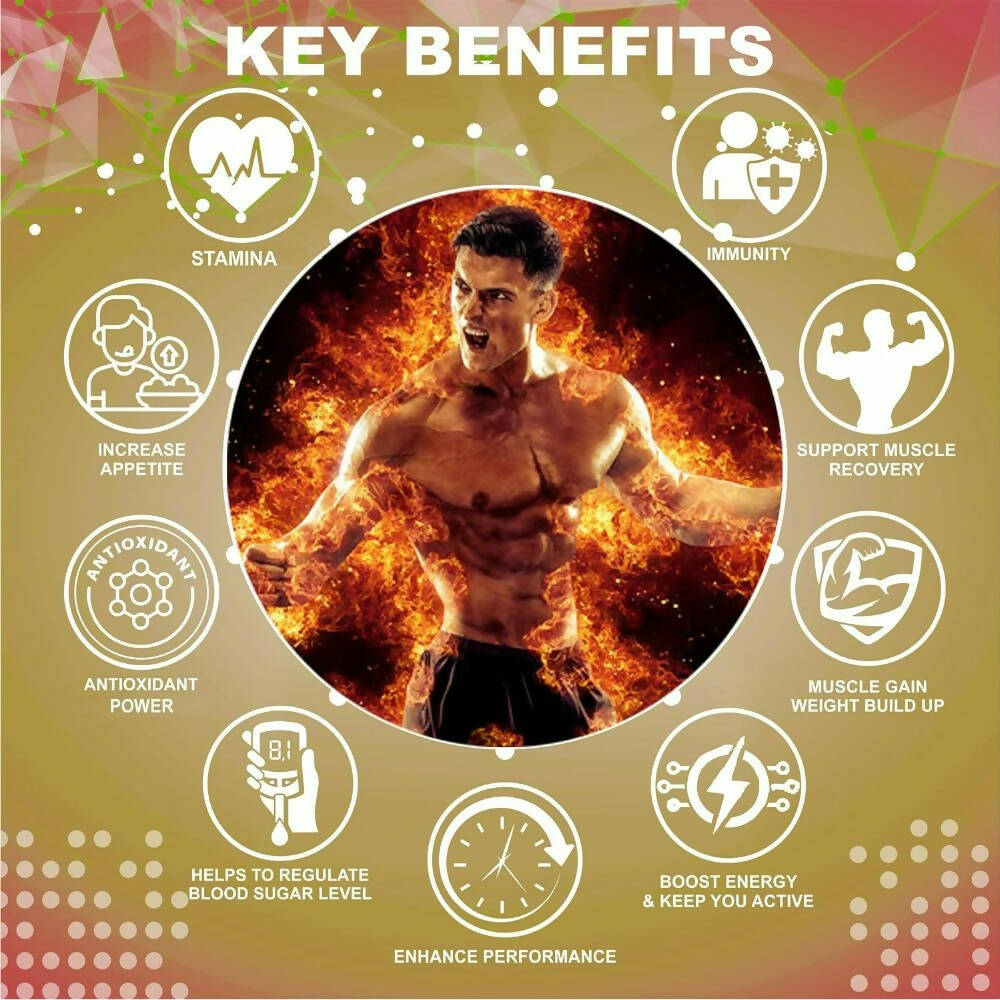 Dr Power Nutrition Sj Ayurvedic Capsules For Men - Distacart