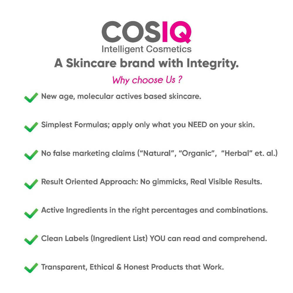 Cos-IQ Vitamin C-8% Face Serum - Distacart
