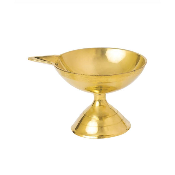 Spillbox Gold Toned SSDA Small Diya Pooja Essentials - Distacart