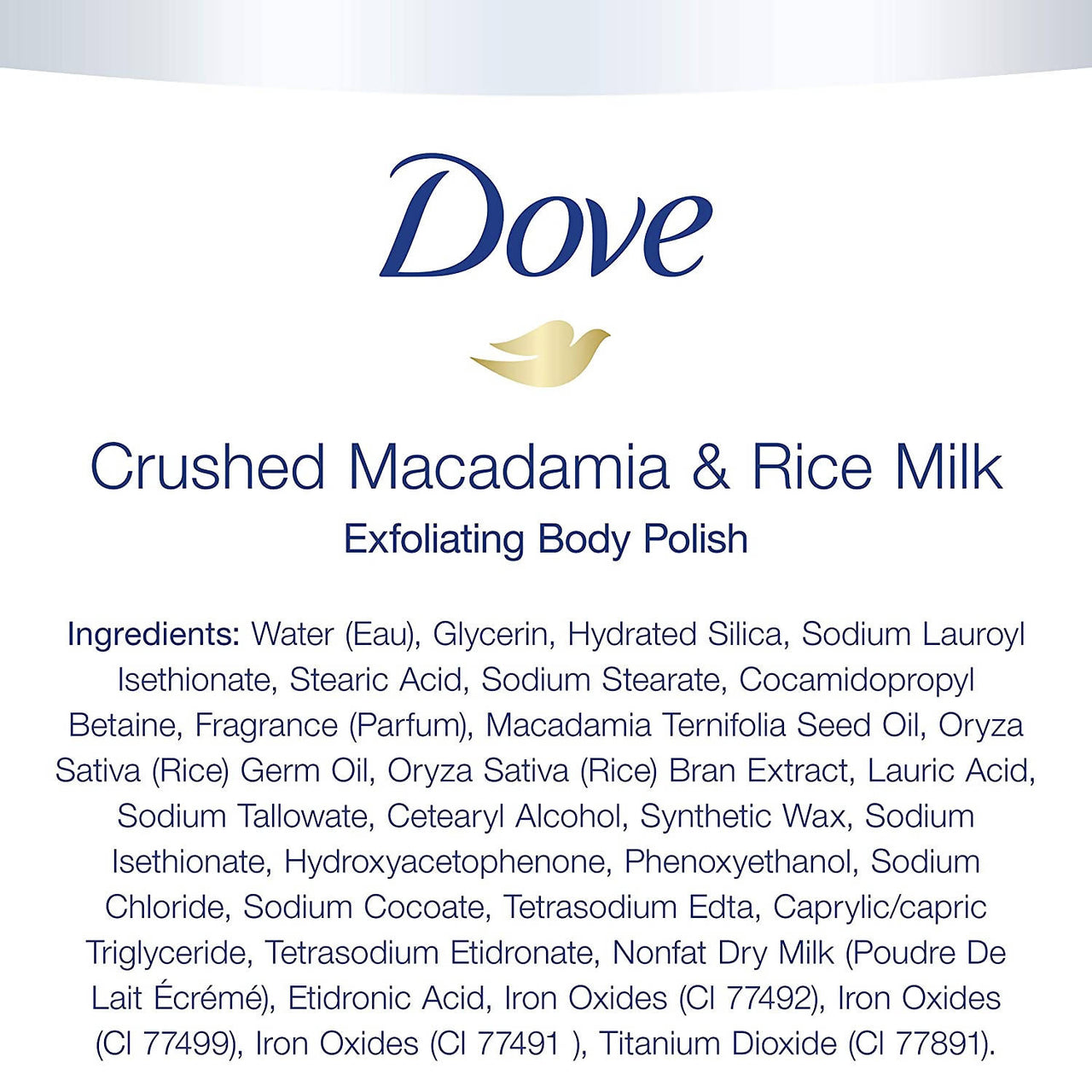 Dove Exfoliating Body Polish Scrub