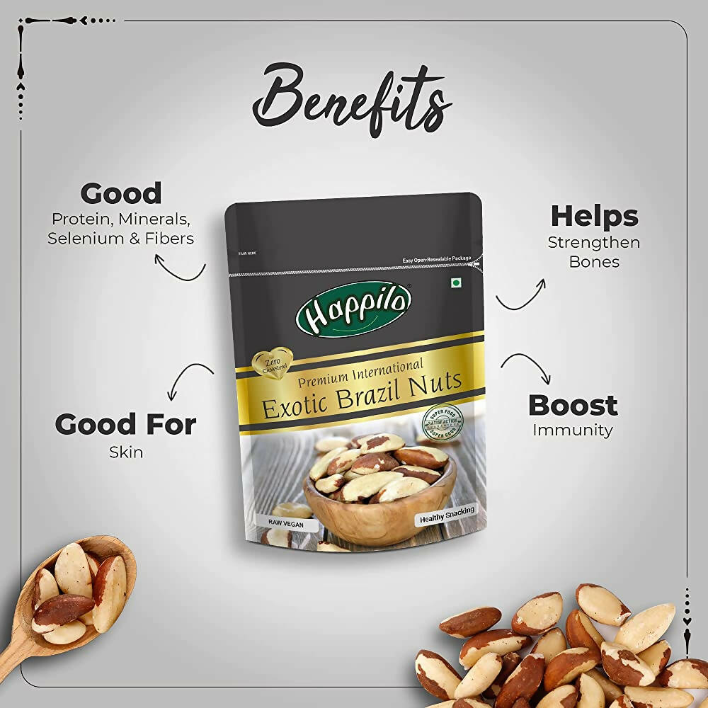 Happilo Premium International Exotic Brazil Nuts - Distacart
