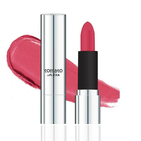 Flicka Tomato Nude Matte Finish Lipstick Shade 25 - Distacart