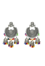 Thumbnail for Mominos Fashion Johar Kamal Beautiful Jhumkas With Maang Tikka - Distacart