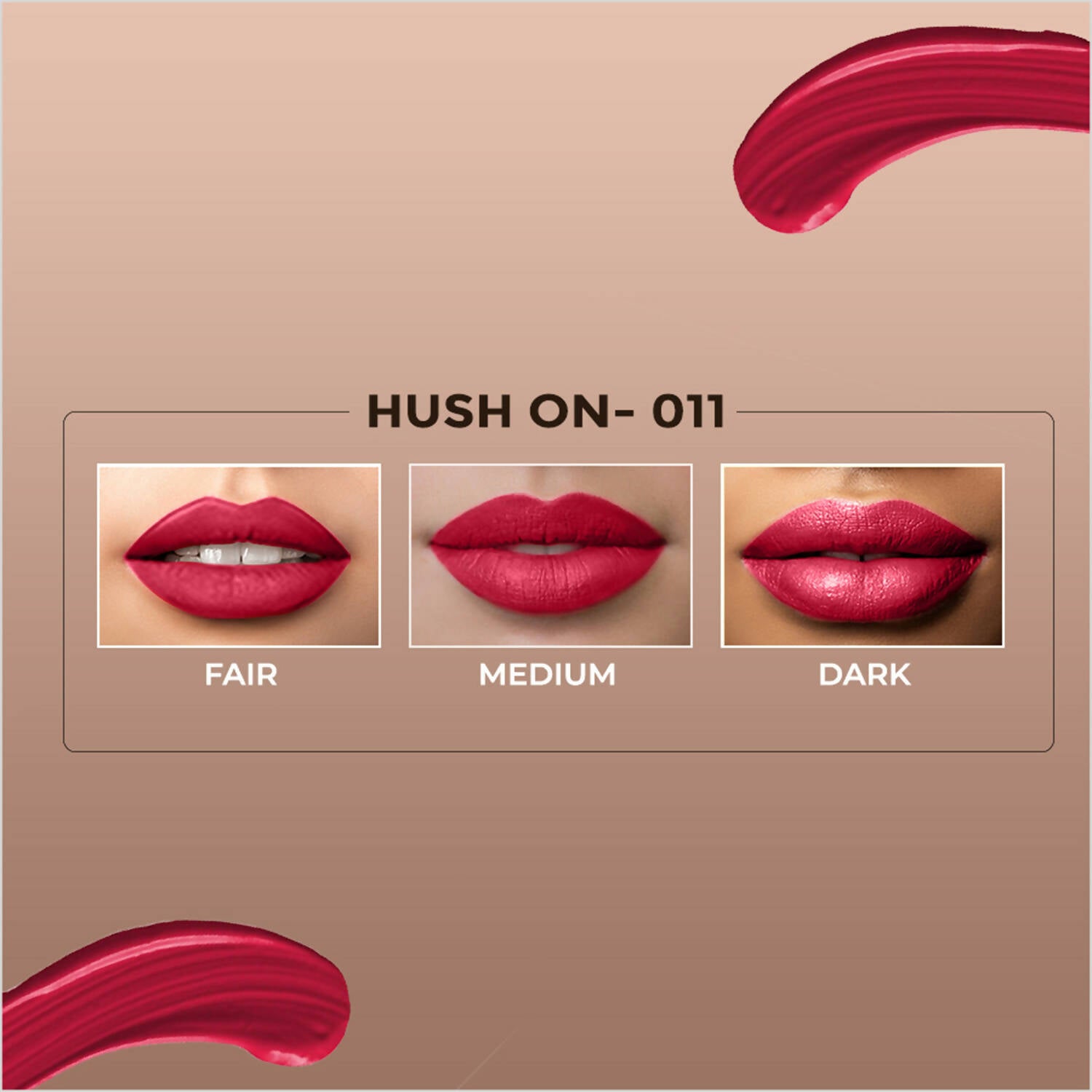 Colorbar Powerkiss Vegan Matte Lipcolor- Hush On - Distacart