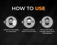 Thumbnail for Beardo Night Shot Vitamin C Sheet Masks - Distacart