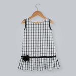 Thumbnail for Pink Cow Fashions Box Print Dress With Bow - Distacart