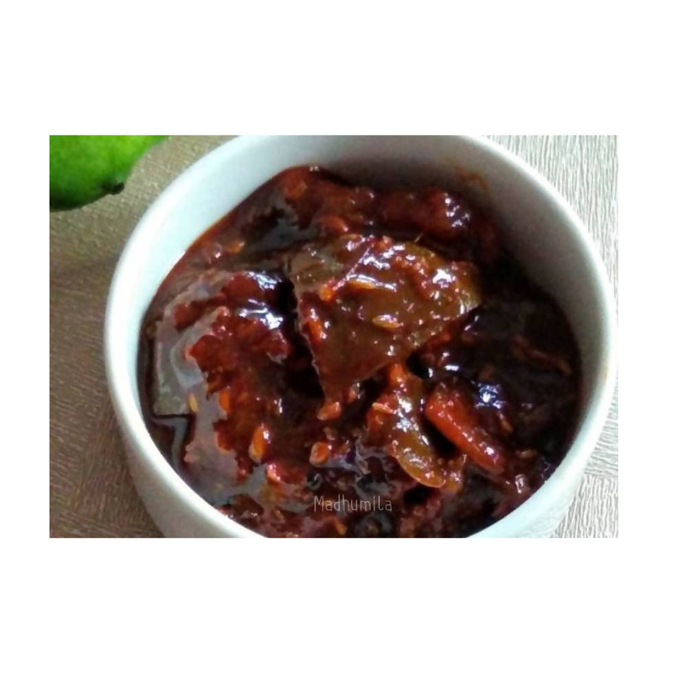 Madhur Pure Andhra Jaggery Mango Pickle - 1 kg