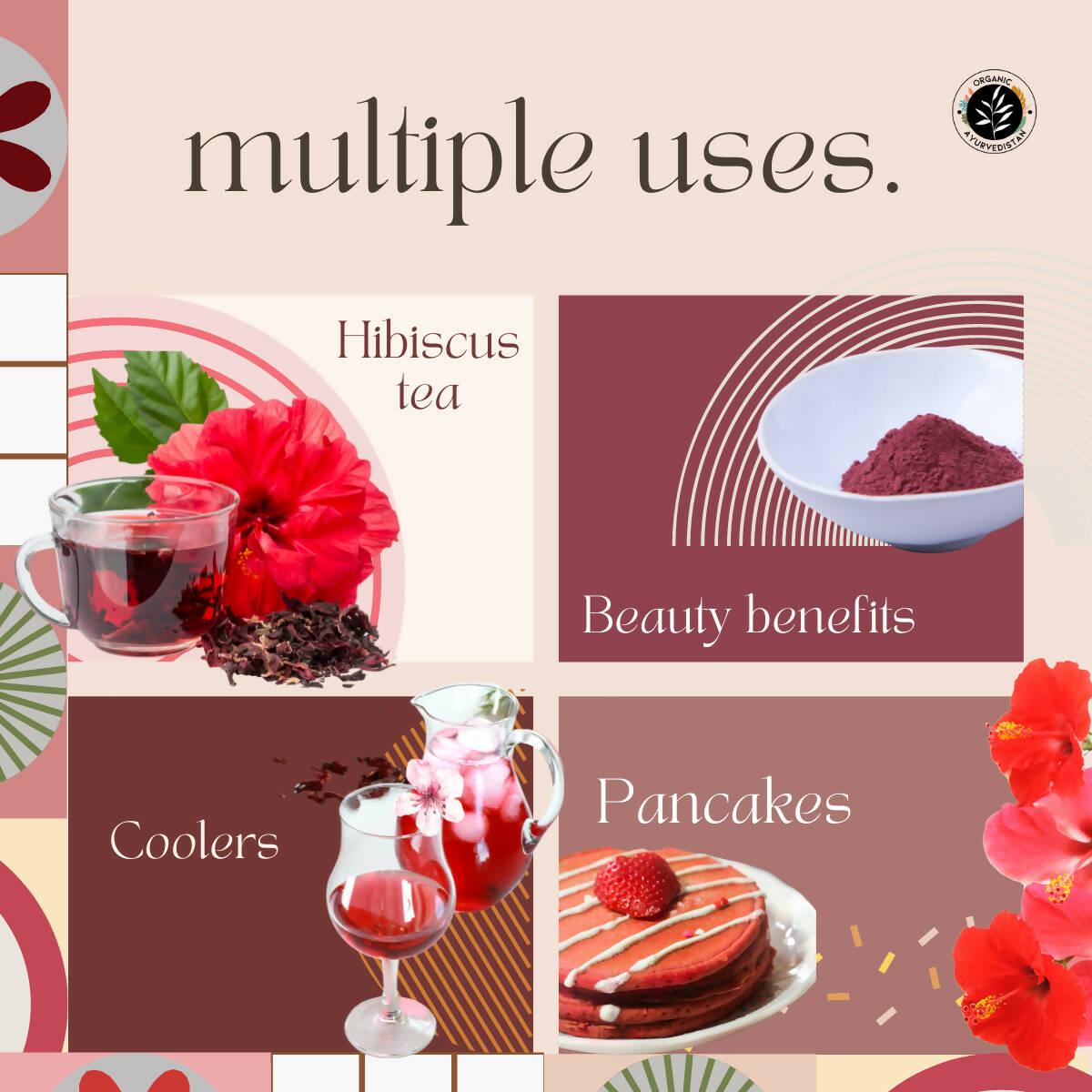 Organic Ayurvedistan Hibiscus Powder - Distacart