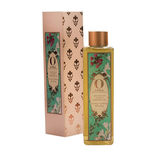Ohria Ayurveda Raatrani And Mint Shower Oil