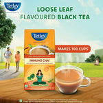 Thumbnail for Tetley Immuno Chai Loose Leaf Flavoured Black Tea - Distacart