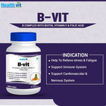 Thumbnail for Healthvit Nutrition Natural B-Vit Tablets - Distacart