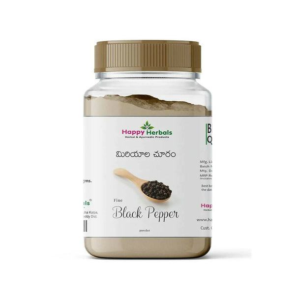 Happy Herbals Black Pepper Powder - Distacart