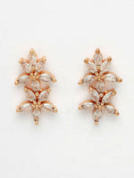 Thumbnail for NVR Women Gold Plated Cz Stone Handcrafted Jewellery Set - Distacart