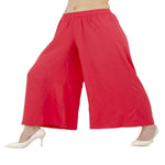 Thumbnail for Lagi Women's Peach Solid Palazzo (PLZ03C)
