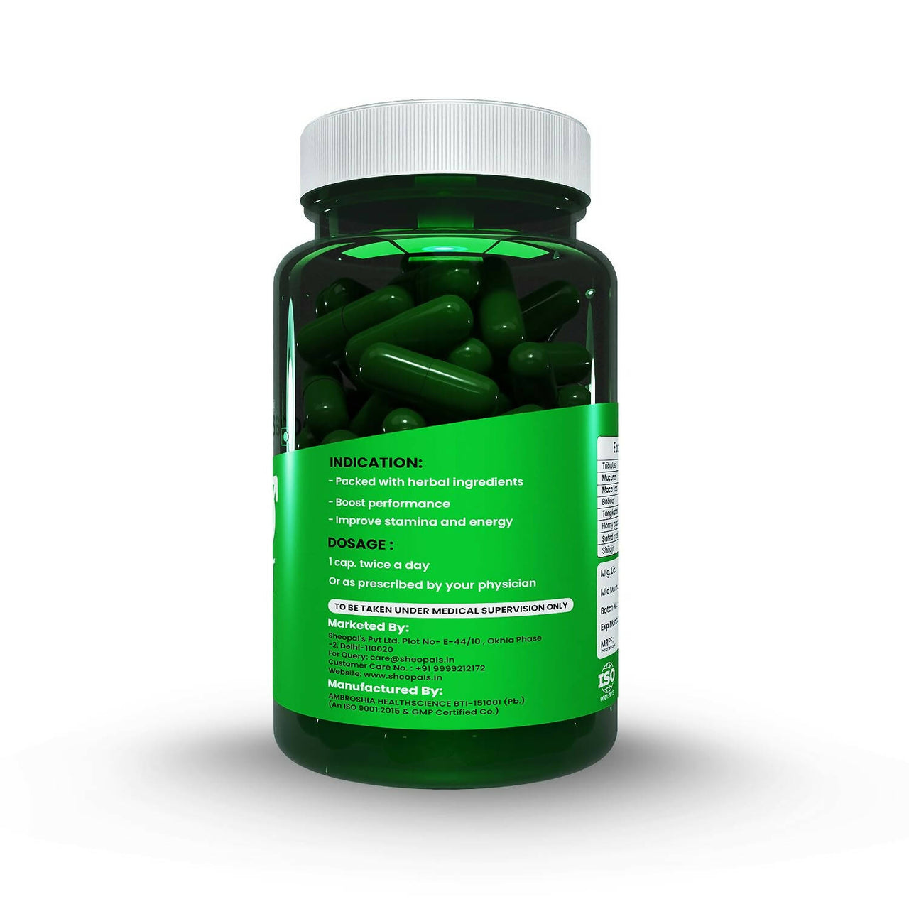 Sheopal's Testo Booster Capsules - Distacart