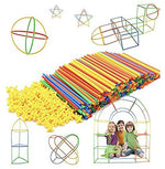 Thumbnail for Kipa Children's Puzzle Straw Assembly, Educational Play and Learn Plastic Building Construction, Stitching Assembly Straw Build Blocks Creative Toy - Distacart