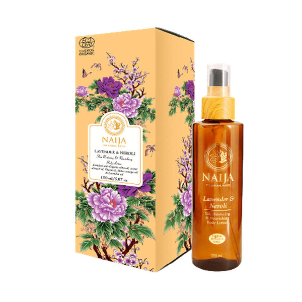 Naija Lavender and Neroli Skin Restoring and Nourishing Body Lotion