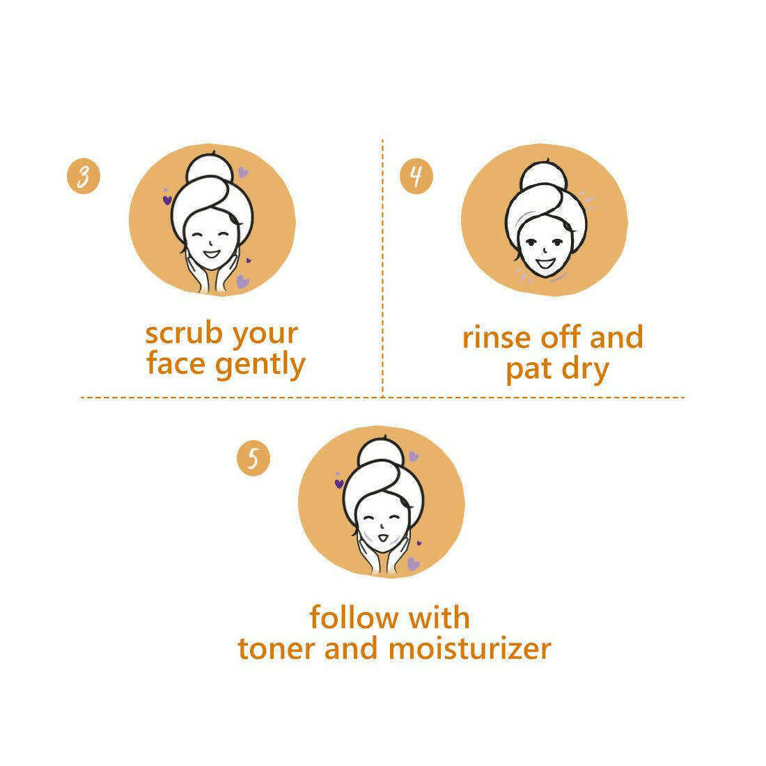 Plum Chamomile & White Tea Brighten-Up Face Scrub - Distacart