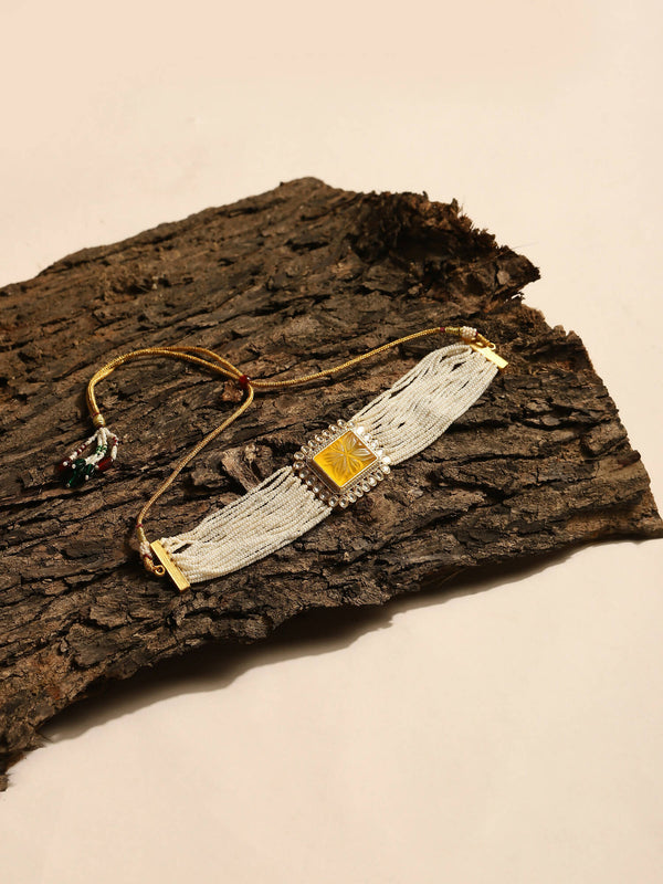 Women's Gold-Plated Necklace - Ruby Raang - Distacart