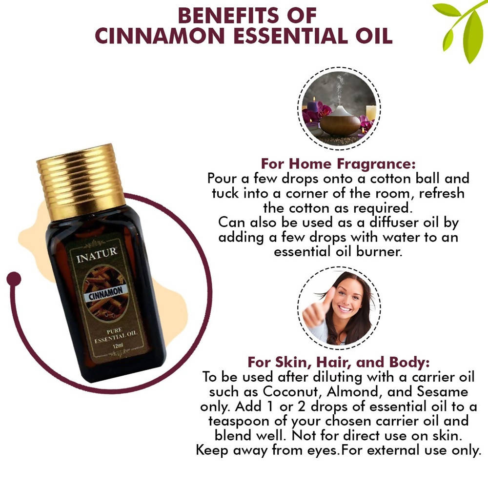 Inatur Cinnamon Pure Essential Oil