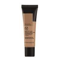 Thumbnail for The Body Shop Matte Clay Skin Clarifying Foundation - 055 Moluccan Nutmeg 30 ml