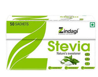 Thumbnail for Zindagi Stevia Nature's Sweetener Sachets - Distacart