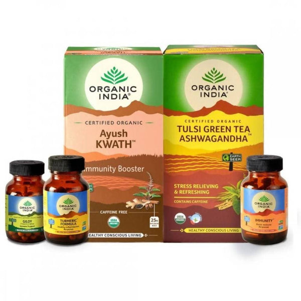 Organic India Immunity Kit Enhanced - Distacart