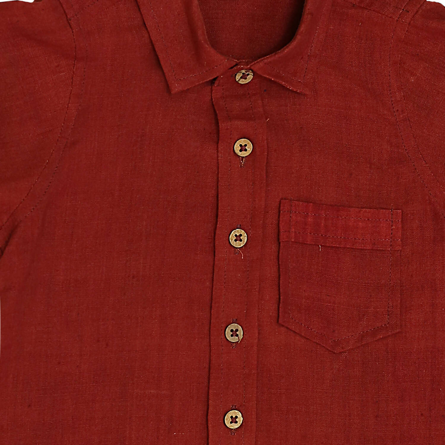 Mhyssa Yellow Dungaree With Round Neck Half Sleeves Maroon Shirt Set - Distacart