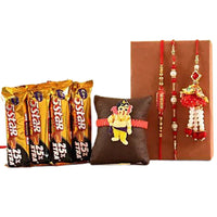 Thumbnail for Family Rakhi Set With Five Star Chocolates