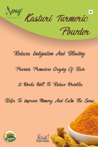 Thumbnail for Spag Herbals Premium Kasturi Turmeric Powder - Distacart